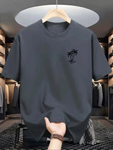 Men Coconut Print T-Shirt