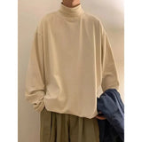 Men Velvet Slim Fit Turtleneck