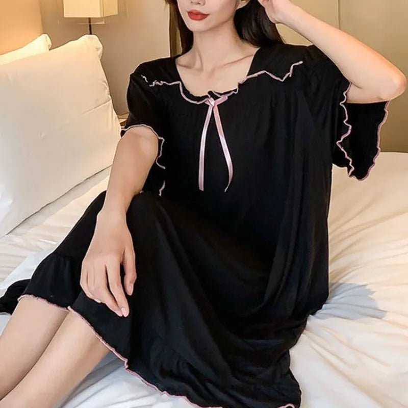 Women Extra Large Loose Sleep Dress