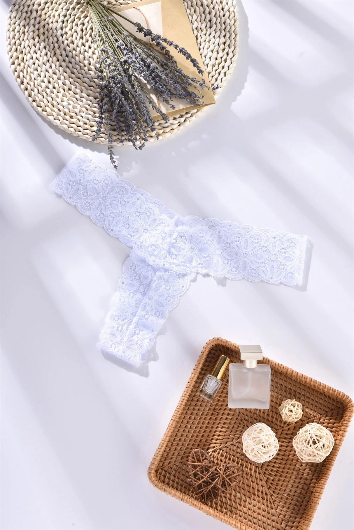 Women Rhinestone Thong Panties