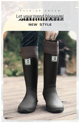 Men’s High-Top Waterproof Rain Boots