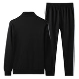 Men's Plus Size Tracksuit – 2 Piece Gym Set