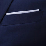 Men Slim Fit 3-Piece Formal Suit