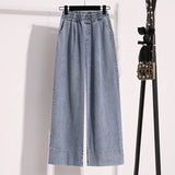 Women's Plus Size Wide Leg Jeans 2025