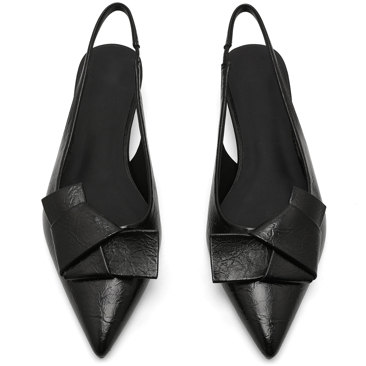 Women’s Jelly Flats Square Toe Ballet Shoes