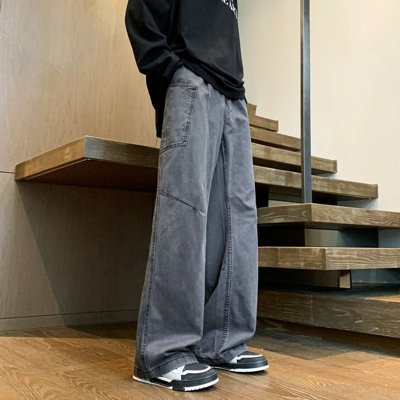 Men’s Oversized Streetwear Cargo Pants