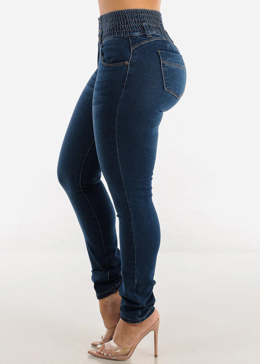 Women Washed Pencil Jeans