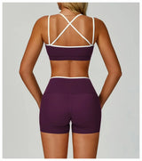 Women Seamless Shockproof Yoga Bra