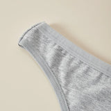 Women Cotton Low Waist Thongs