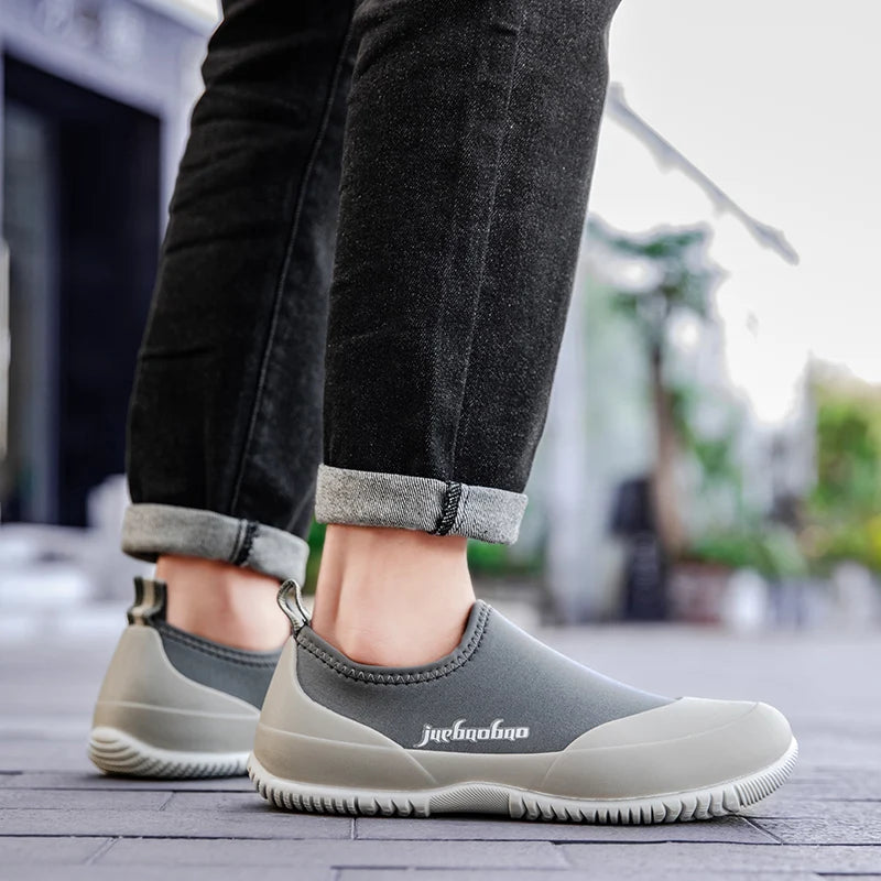 Men Lightweight Rain Boots