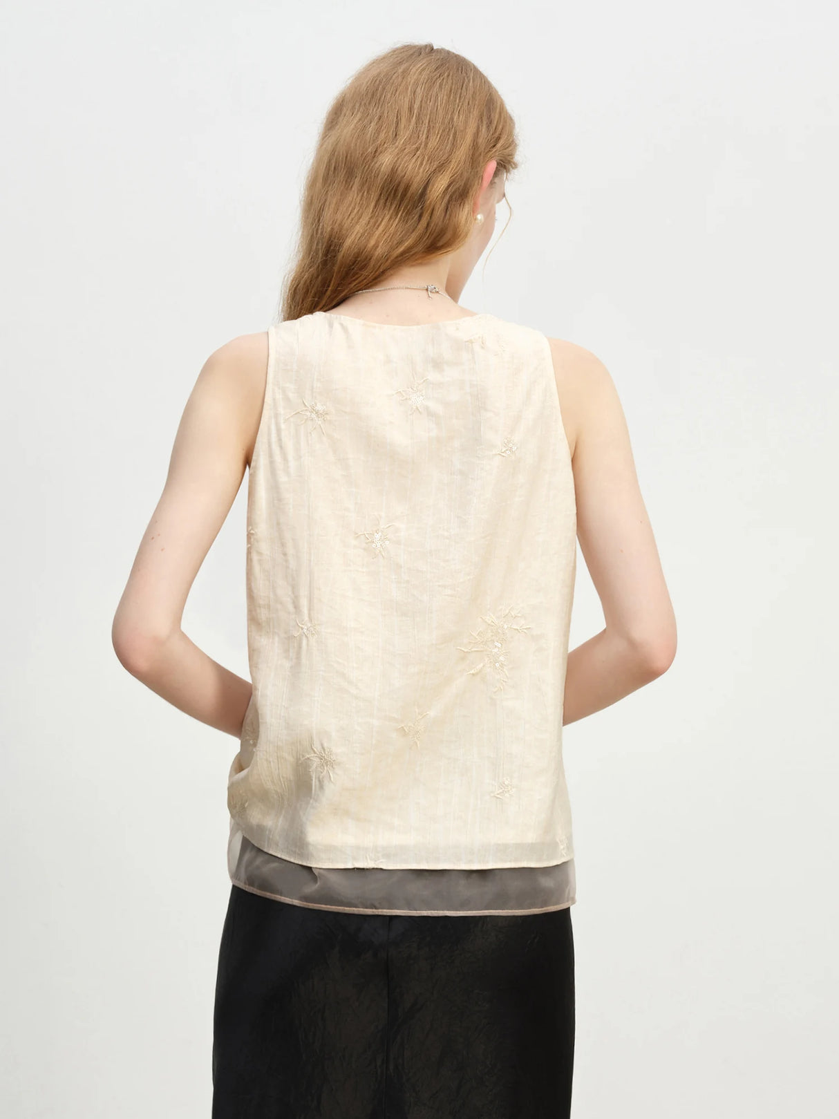 Minimalist Sleeveless Old Money Vest Top