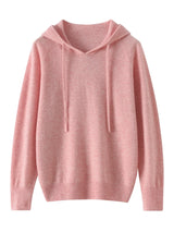 Women's 100% Cashmere Hooded Sweater