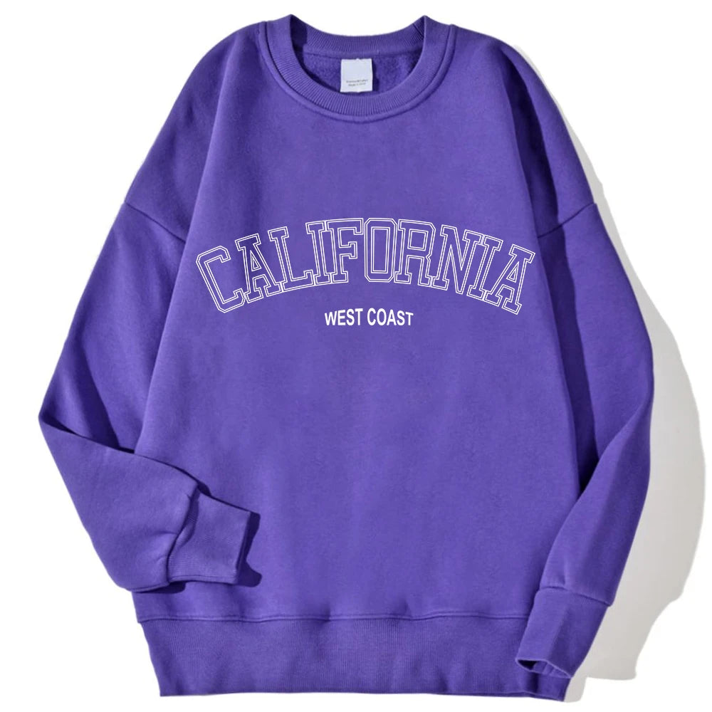 California Print Pullover