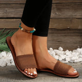 Women Luxury Flat Sandals Designer Slides