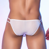 Men's Sexy Stripe Briefs – Ultra-Thin Low Waist