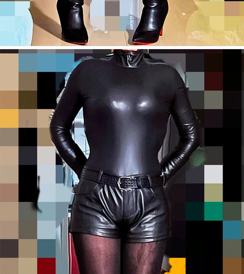 Women Pole Knee High Designer Boots – Sexy Leather High Heel