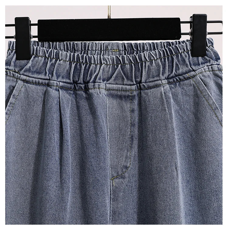 Women's Plus Size Wide Leg Jeans 2025