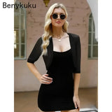 Vintage Mesh Bolero Shrug Cropped Jacket