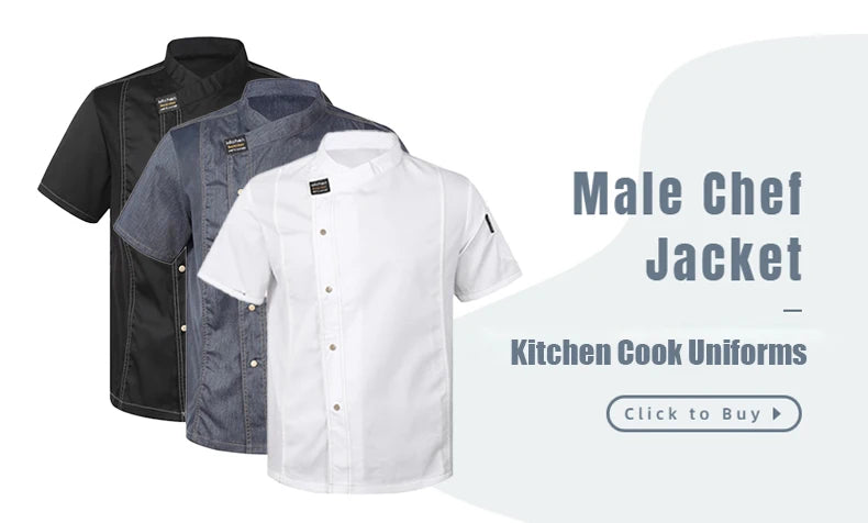 Plus Size Chef's Suit – Unisex Summer Kitchen Wear