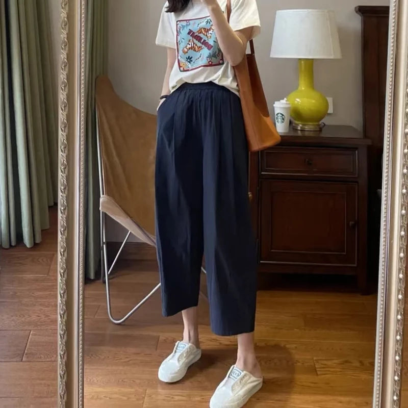 Women’s Plus Size Wide-Leg Pants