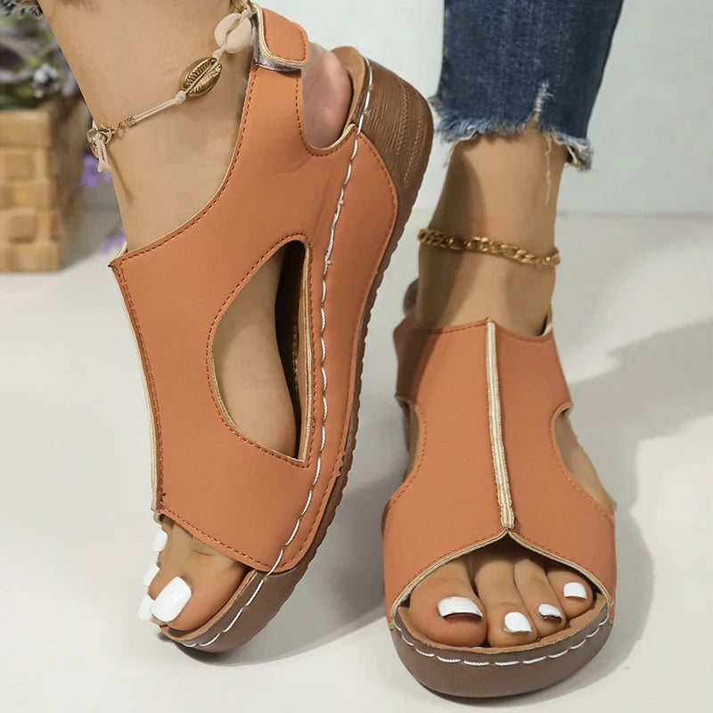 Low Platform Wedge Sandals – Summer 2025