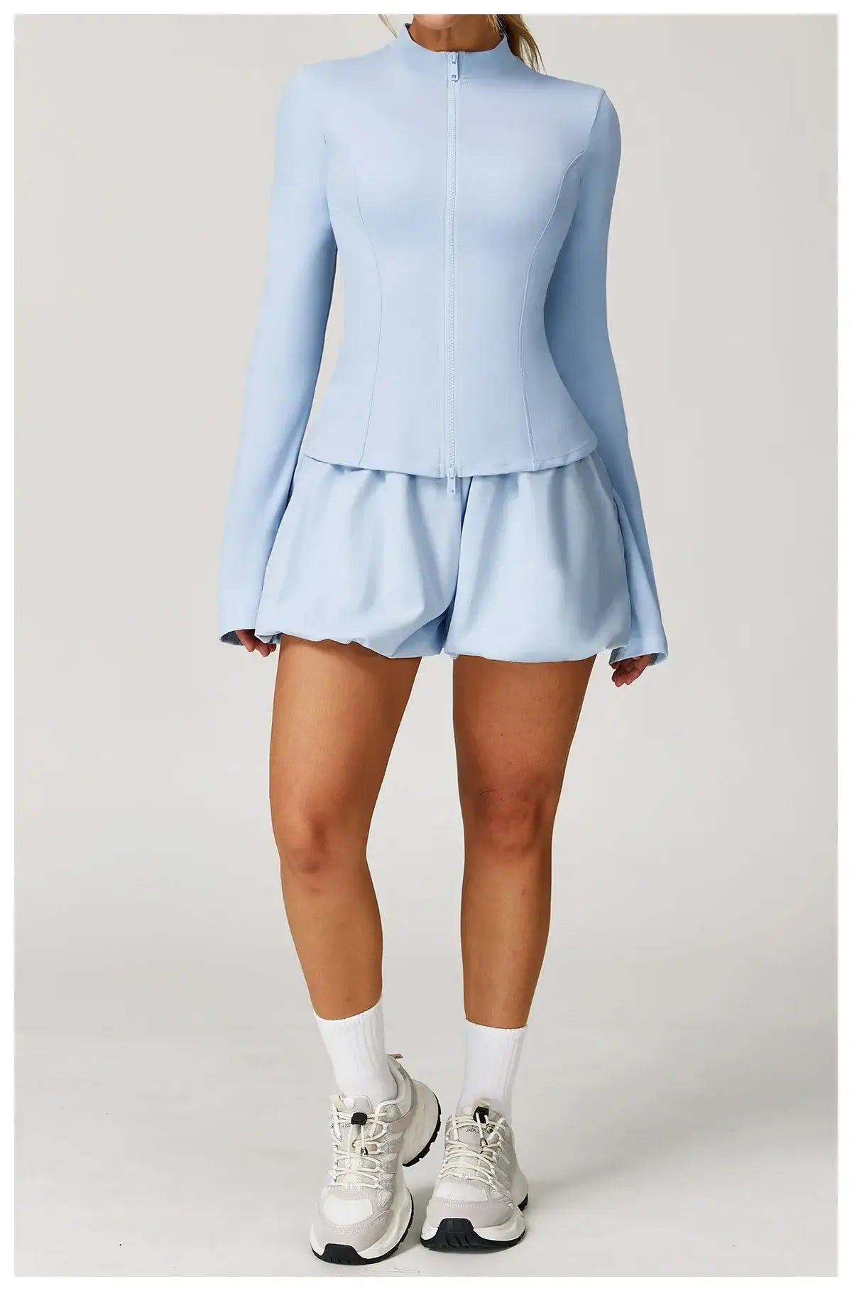 Women Stretch Slim Fit Training Jacket