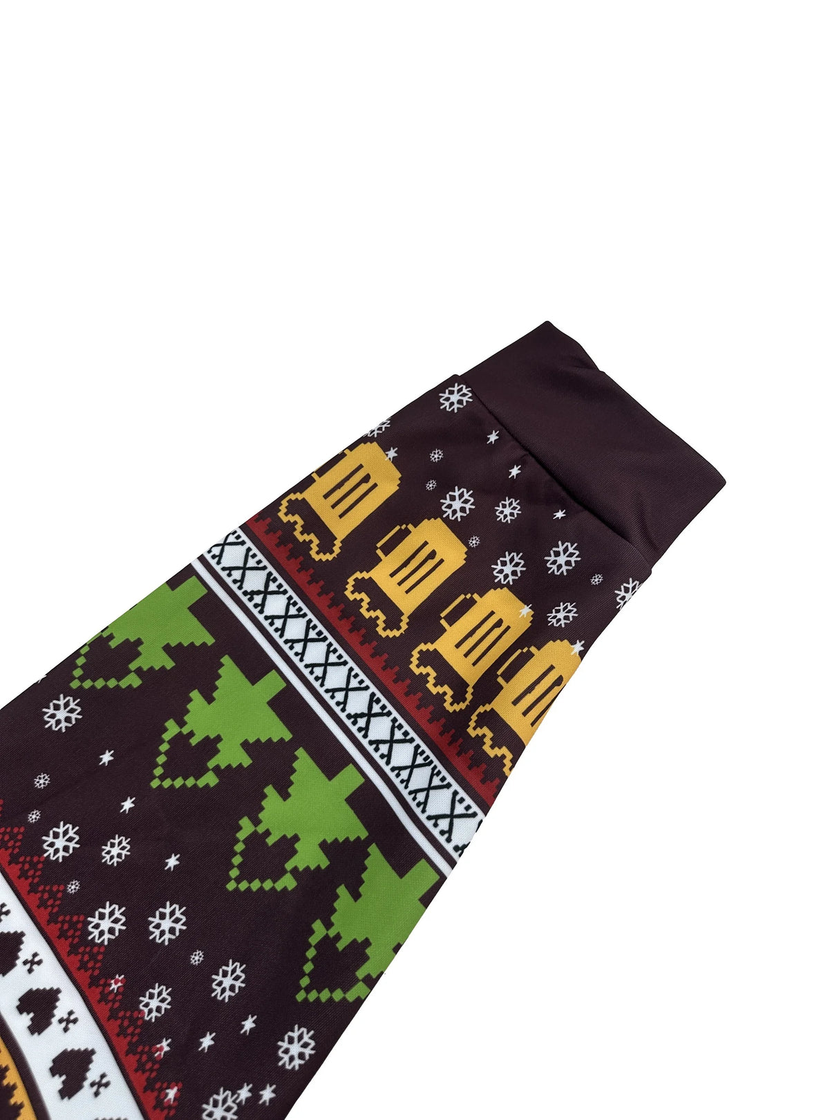 Men's Plus Size Christmas Hoodie – Festive Print