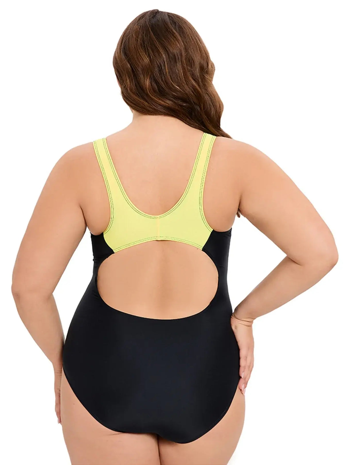 Women Plus Size One Piece Swimsuit