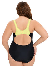 Women Plus Size One Piece Swimsuit