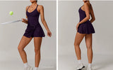 Women Tennis Dress with Shorts