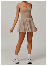 Women Mesh Breathable Tennis Skirt