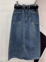 Women Boho Floral Elastic Waist Skirt