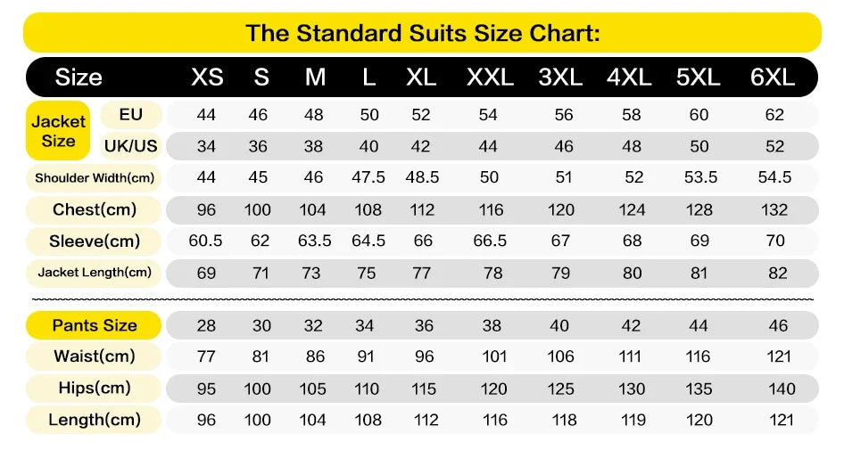 Men's Plus Size Double-Breasted Suit – 2-Piece