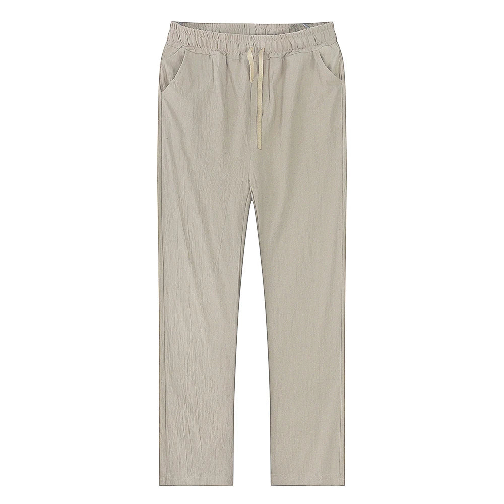 Men’s Cotton Linen Trousers