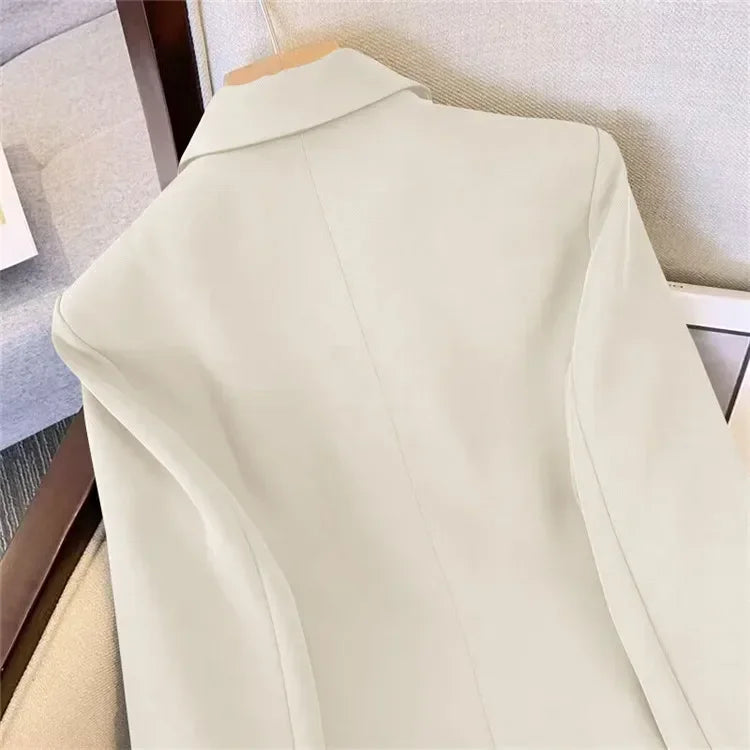 KStyle™ – Korean Slim Fit Blazer (Loose Fit, Temperament Ready, Spring/Fall Wear)