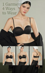 Women Invisible Strapless Bra