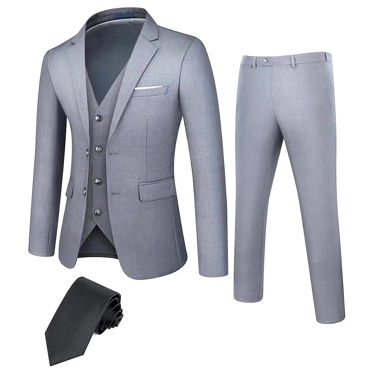 Men Tuxedo Suit Jacket & Pants Set