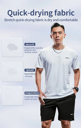Men Quick-Dry Summer Sports Set