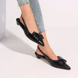 Women’s Jelly Flats Square Toe Ballet Shoes