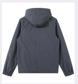 Men's Plus Size Waterproof Windbreaker
