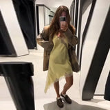 Women Lace Patchwork Dress Jacket Set