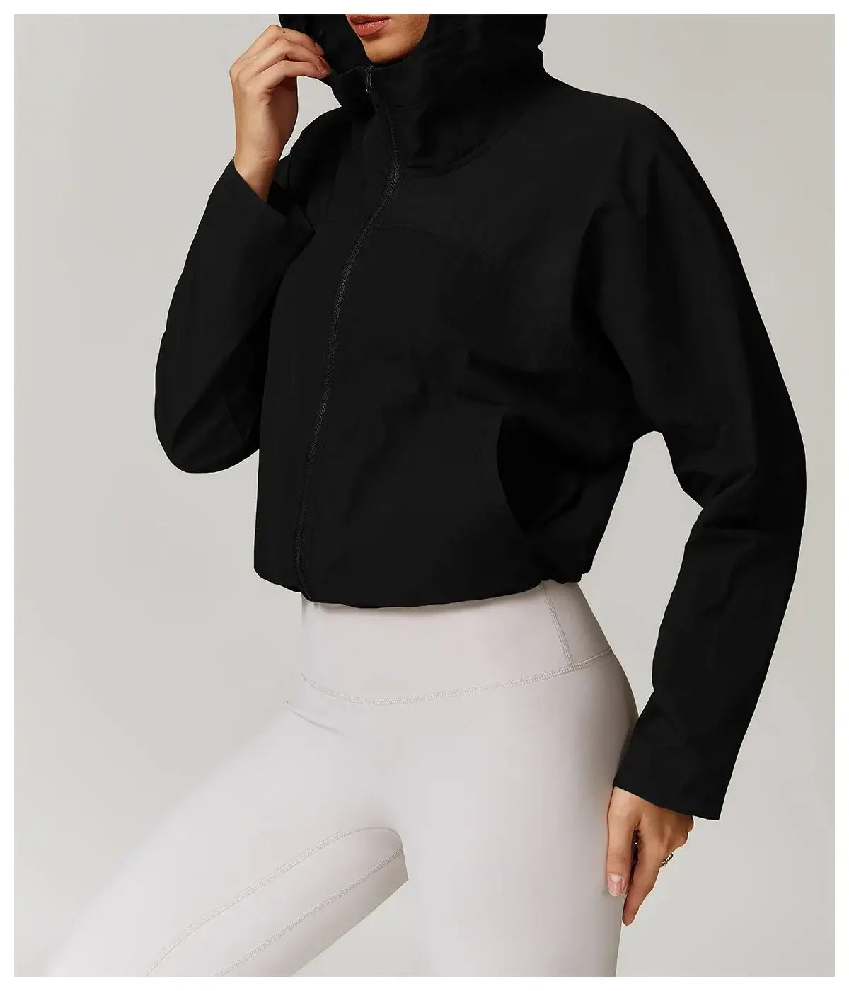 Women Quick Dry Hooded Sports Jacket