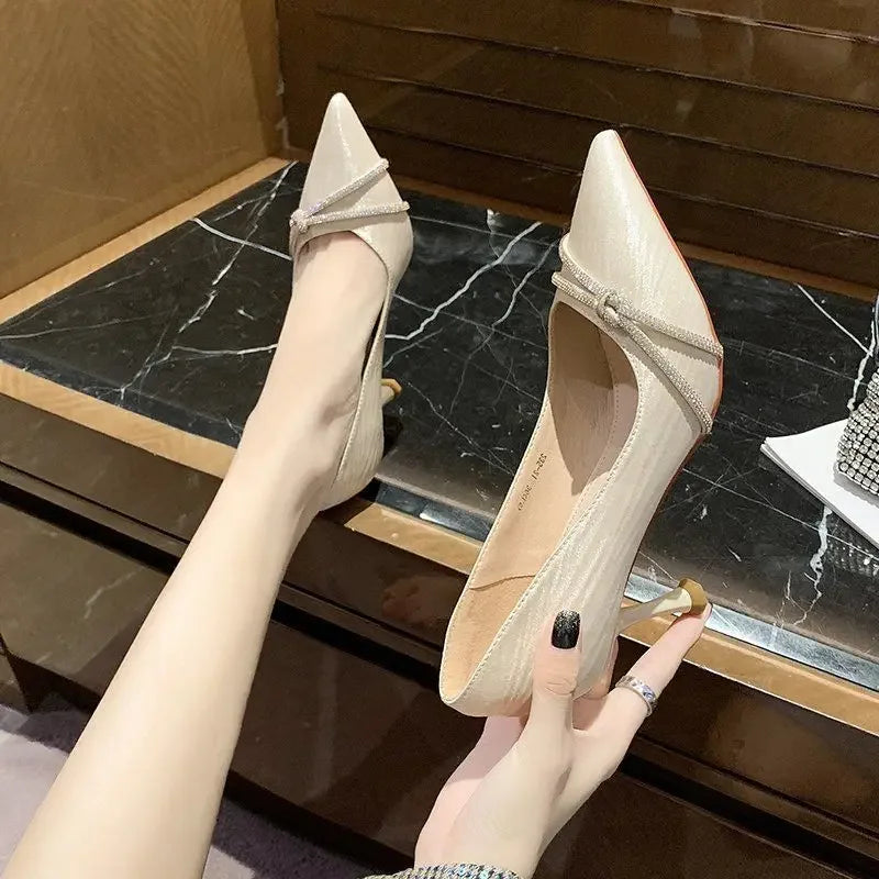 Korean Style Women Pumps Formal Non-Slip Shoes