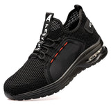 Women Safety Shoes Anti Smash Protective Sneakers