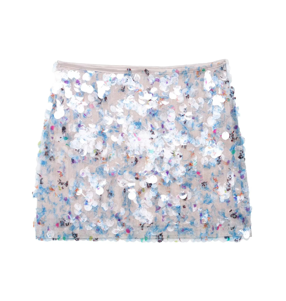 Women Sequin Mini Skirt 2025