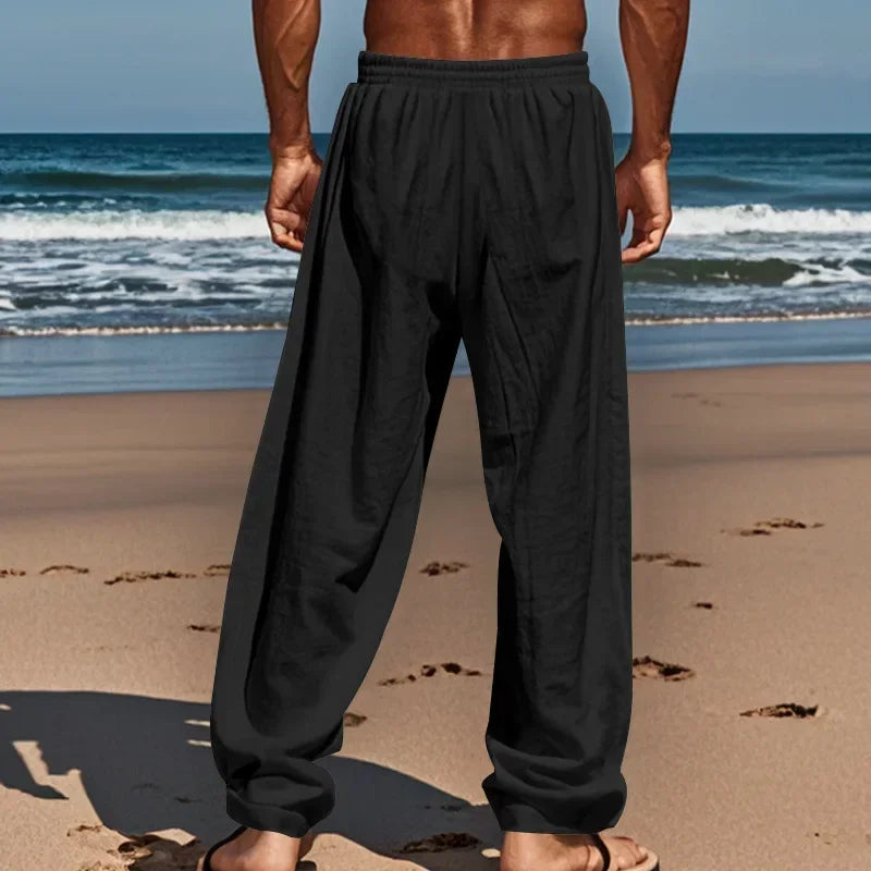 Men’s Elastic Waist Casual Pants