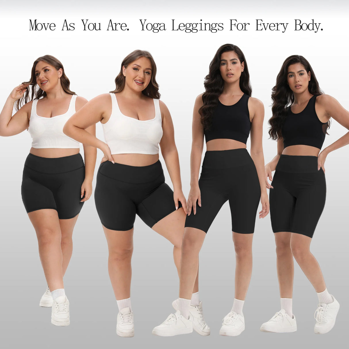 Women High Waist 3 Pocket Bike Shorts