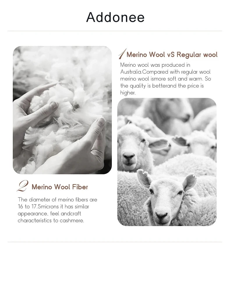 Women's Merino Wool Knit Pullover