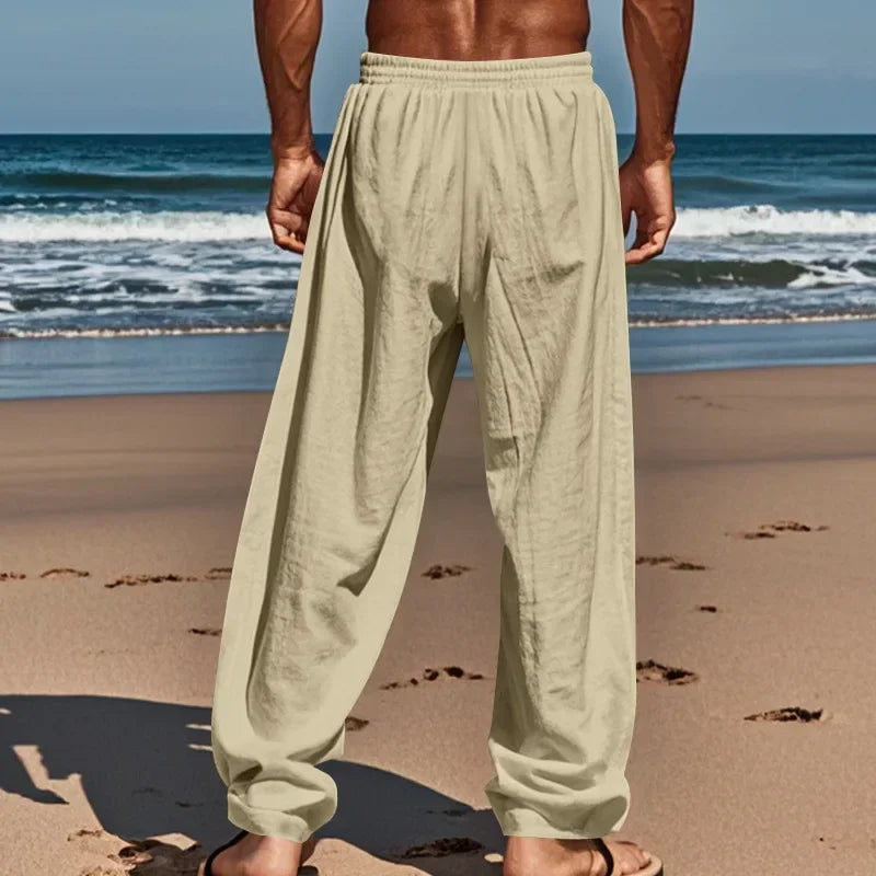 Men’s Elastic Waist Casual Pants