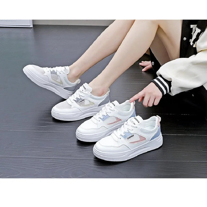 Women Sneakers Patchwork Slip Resistant Sport Shoes